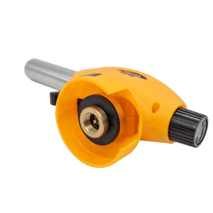 Cap arzator pentru butelie gaz spray, aprindere piezo, conectare filet 7/16 ROTOR RAB-930 [4]