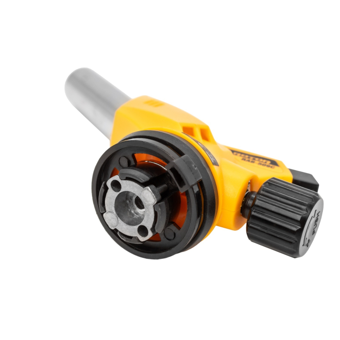 Cap arzator pentru butelie gaz spray, placa ceramica, aprindere piezo, conectare bayonet ROTOR RAB-509C [4]