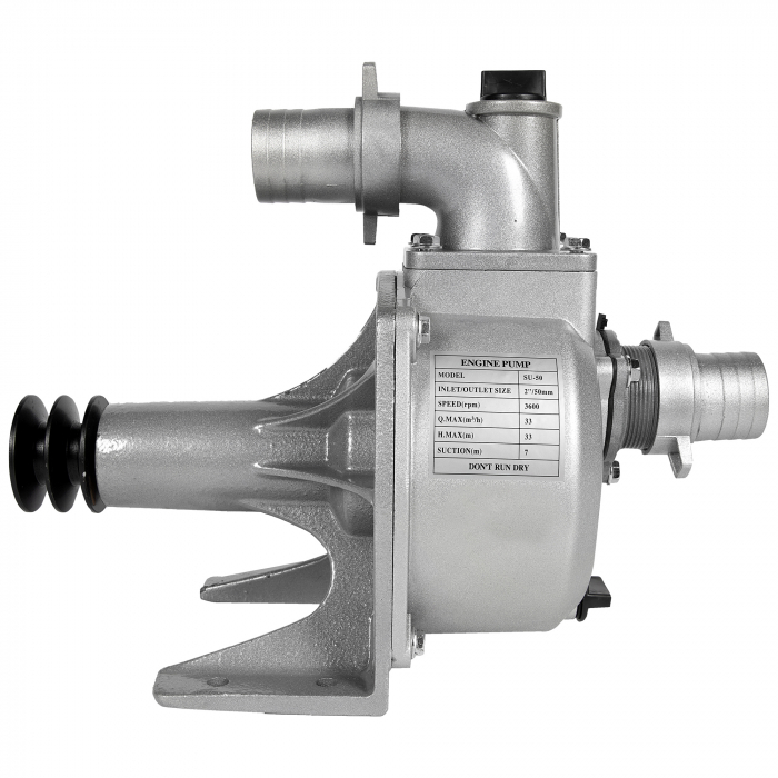 Cap Motopompa 2 " cu fulie dubla , toate accesoriile incluse [2]