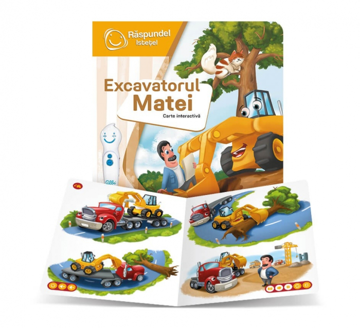 Carte Raspundel Istetel - Excavatorul Matei [3]