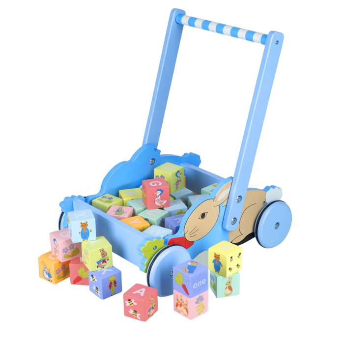 Carucior cu cuburi Peter Rabbitâ„¢, Orange Tree Toys [2]