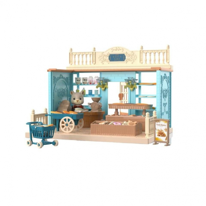 Casa de papusi cu figurine si mobilier, brutarie [1]