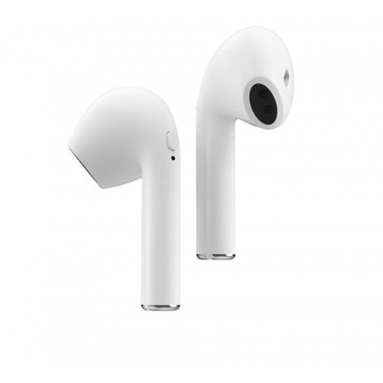 Casti Wireless Bluetooth MKJ-I9 Earbuds Flippy, Alb [5]