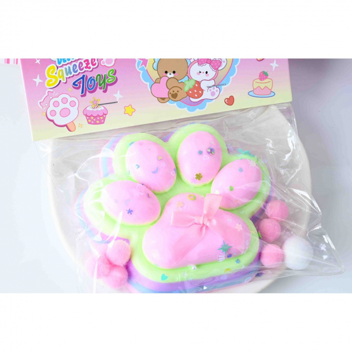 Cat claw rice ball squeezing decompression toy single weight 220 grams Item number YY1005 plush [3]