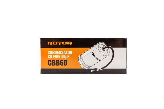 CBB60 Condensator cu fire 50µF 50x95 mm 450V ROTOR [3]