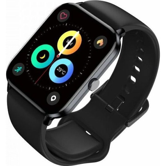 Ceas Smartwatch, Flippy, Editia H15, Apeluri Bluetooth, Afisaj 1.81 inch, Rezolutie 240 x 284, Puls, Siri, Baterie 180 mAh, Negru [3]
