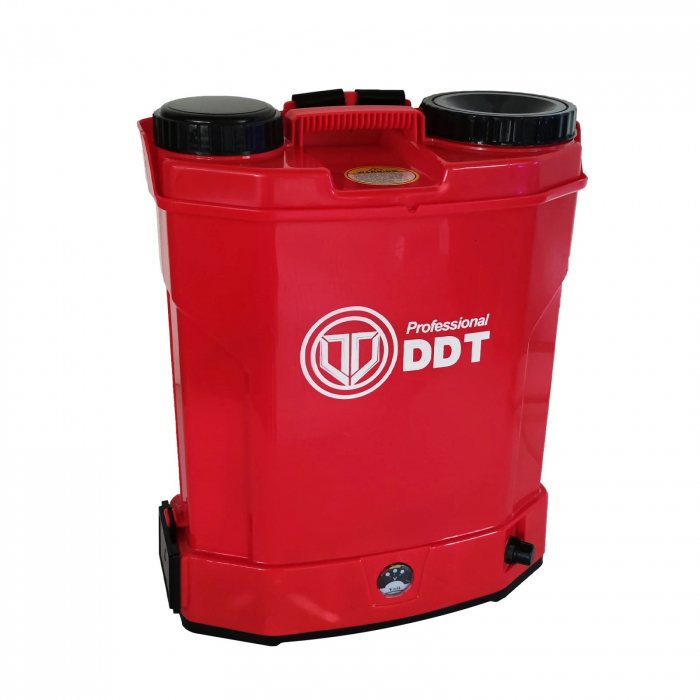 Lichidare *Cel mai bun pret* Pompa de stropit cu acumulator DDT Profesional 16 L, 12 V, 2.3 MPA, Complet accesorizata [2]