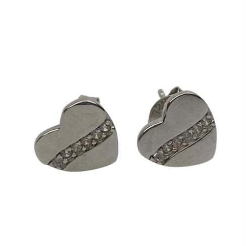 Cercei Argint 925 Inima cu Minizirconii [4]