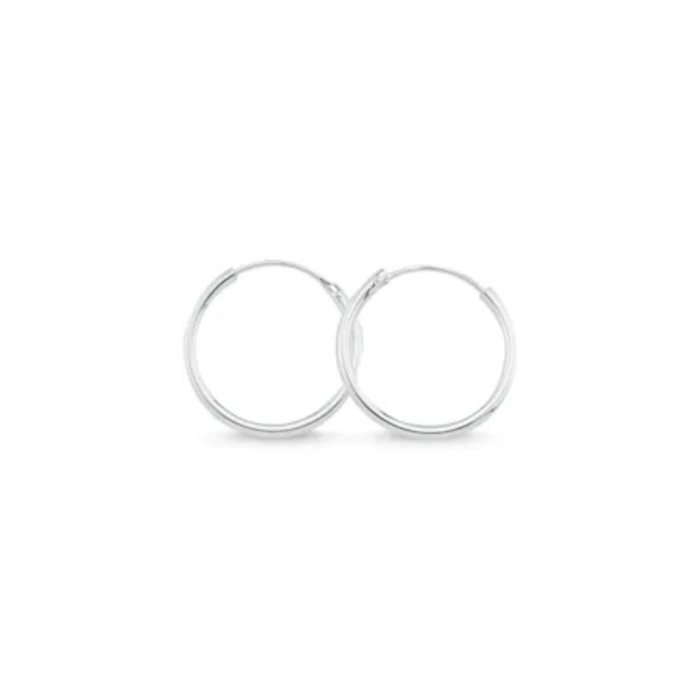 Cercei din Argint 925 Creole Mici 10 mm [5]