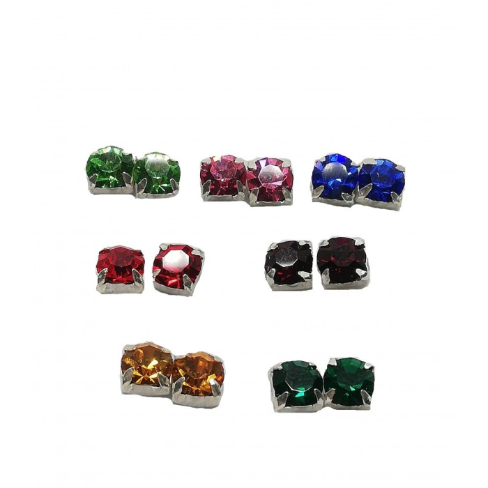 Cercei din Argint 925 cu Zirconiu Colorat [4]