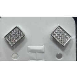 Cercei din Argint 925, Dreptunghi Pietre, Jolie Silver [1]