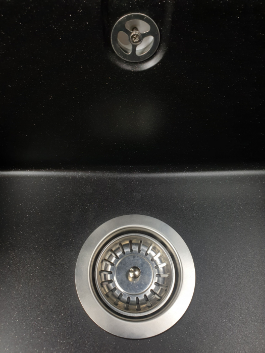 Chiuveta ARIA 5851 negru metalic PREMIUM ELEFANT [4]