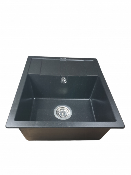 Chiuveta ARIA 5851 negru metalic PREMIUM ELEFANT [4]