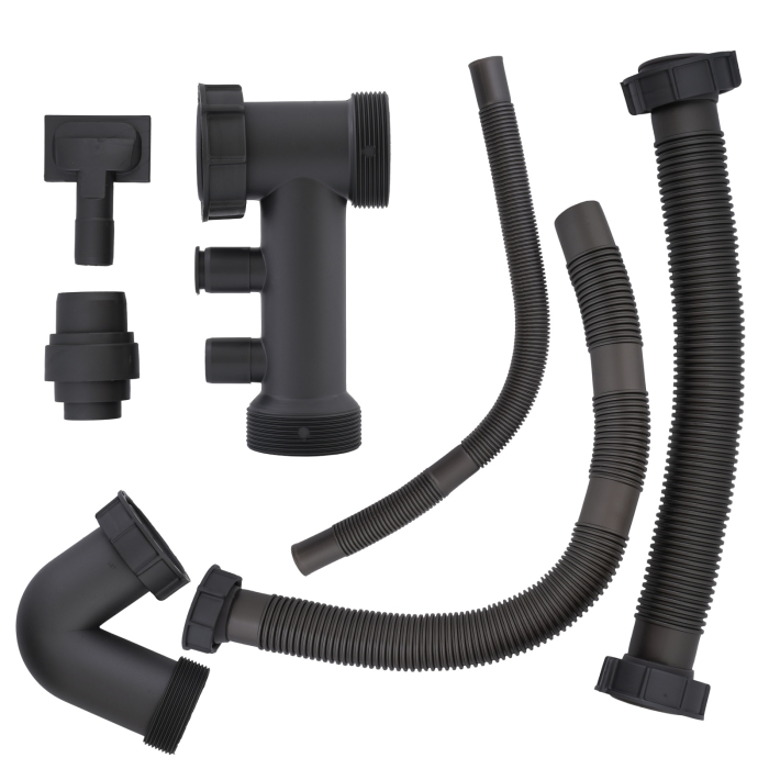 Chiuveta de bucatarie dubla din inox alimentar BH7849DS BoHM Satin 780x490x215 mm [5]