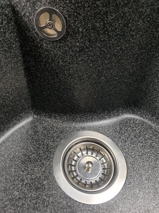 Chiuveta din compozit de granit pentru bucatarie Grafit ELEFANT PREMIUM 480 TURAS [4]