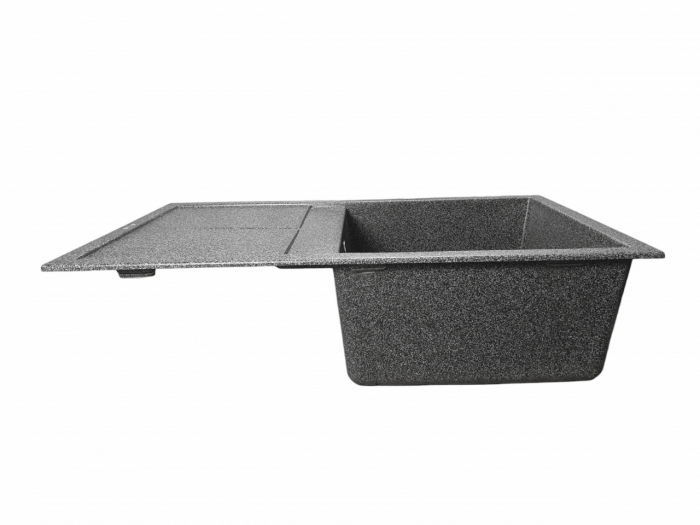 Chiuveta din compozit de granit pentru bucatarie Grafit ELEFANT PREMIUM 7850 SELENA [2]
