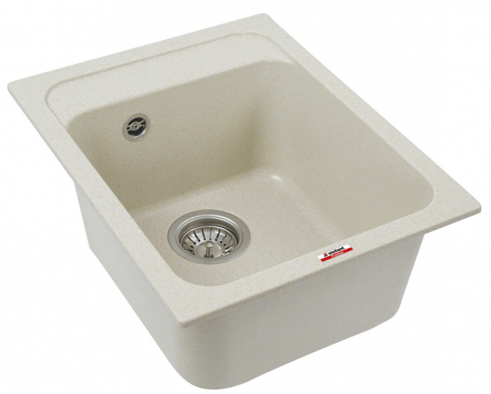 Chiuveta din compozit de granit pentru bucatarie nisip ELEFANT PREMIUM 4050 KORRADO [2]