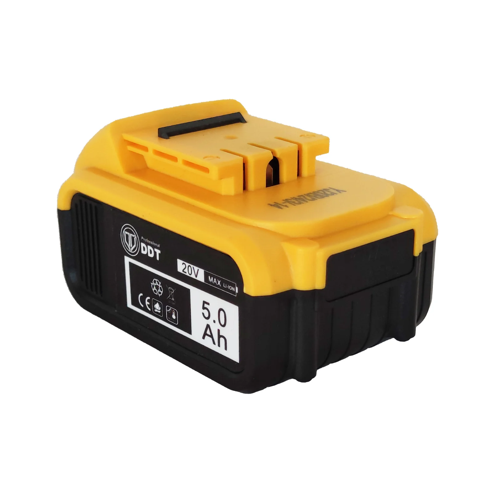 Ciocan rotopercutor cu acumulator , DDT-Brushless , 20 V , 5 Ah , 1100 Rpm , 4600 Bpm , Galben [8]