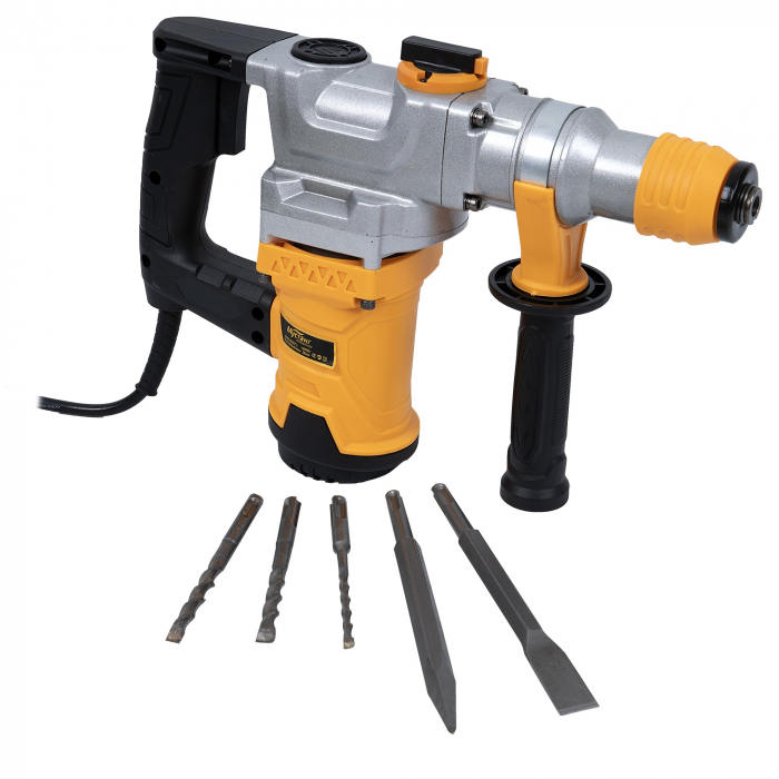 Ciocan rotopercutor Mustang, 1450 W, SDS+, 4 J, 28 mm [4]
