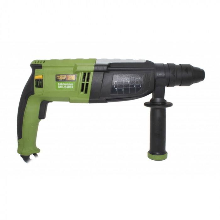Ciocan rotopercutor Procraft BH1250 DFR, 2 madrine detasabile, 1.2kw, 1300 rpm [4]