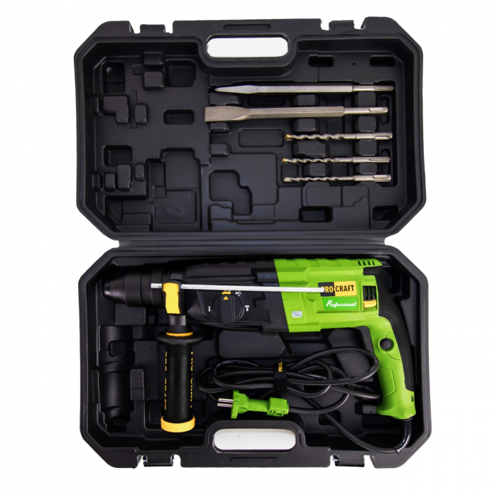 Ciocan rotopercutor PROCRAFT BH1400, 790W, 3J, 4000 bpm [4]