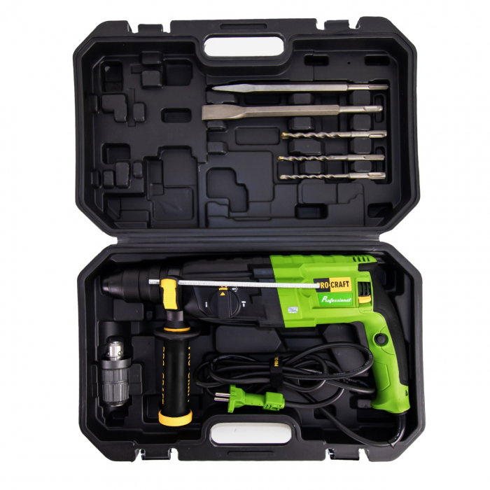 Ciocan rotopercutor PROCRAFT BH1400DFR, 790W, 3J, 4000 bpm [4]