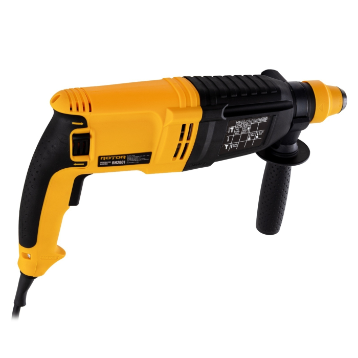 Ciocan rotopercutor ROTOR RH2601 800W, 3.2 J, Cu perii [5]