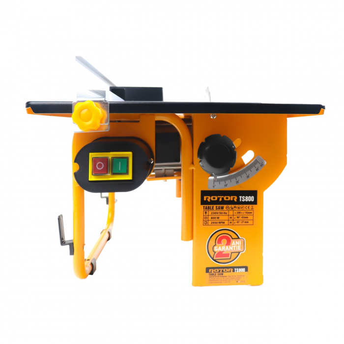 Lichidare Circular de masa TS800 ROTOR Putere 800 W, Diametru disc 200 x 16 x 2.4 mm, Dimensiune Platforma 500x335 m [3]