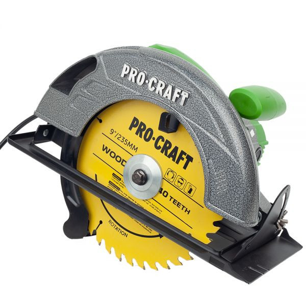 Circular electric de mana Procraft KR2830, 2.8 kW, 235 mm, 4500 rot/min [1]