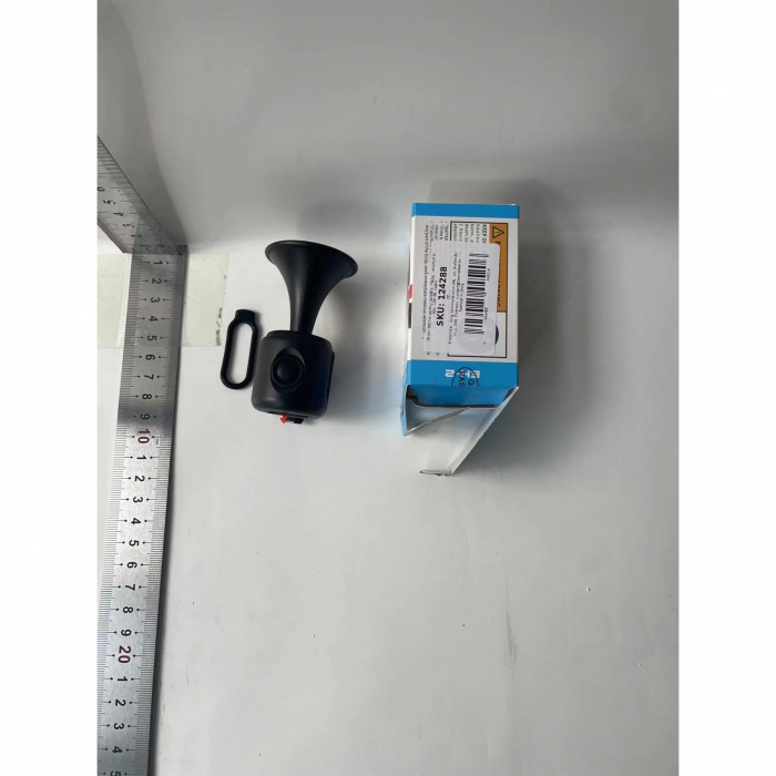 Claxon electric pentru bicicleta, Flippy, rezistent la apa, 120 dB, negru [8]