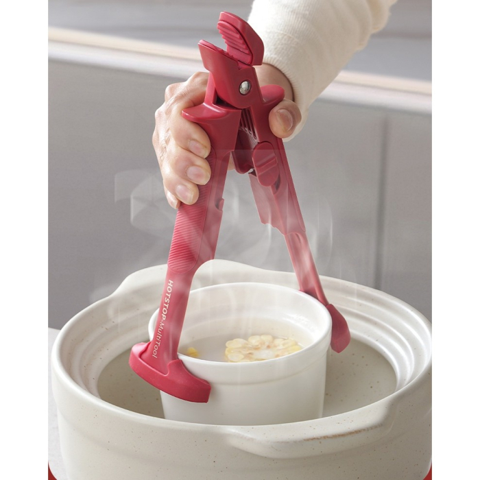 Cleste Anti-Oparire, Flippy, Rezistent la Temperaturi Ridicate, 24 x 6.5 cm, Rosu [4]