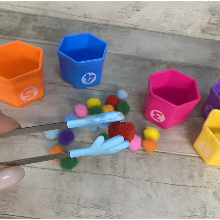 Cleste Creativ pentru Mancare, Flippy, Model Manute din Silicon, 14.5x3 cm, Rezistent la Temperaturi Inalte si Coroziune, Albastru [4]