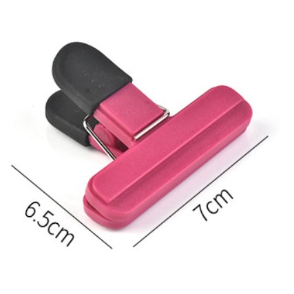 Cleste Multifunctional pentru Sigilarea Pungilor, Flippy, din Plastic, Mentine Alimentele Proaspete, 7x6.5 cm, Roz [3]
