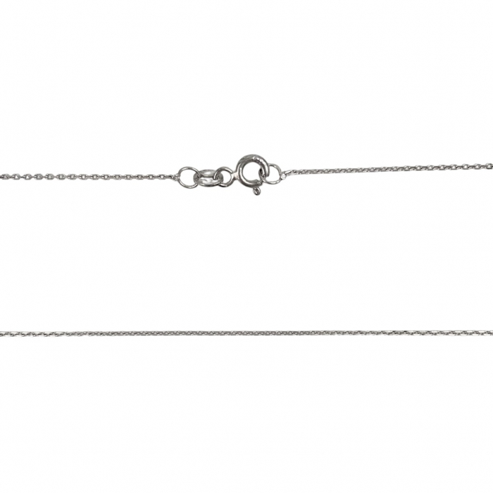 Colier Argint 925, Botosei cu Zirconii Albastre 40 cm [2]
