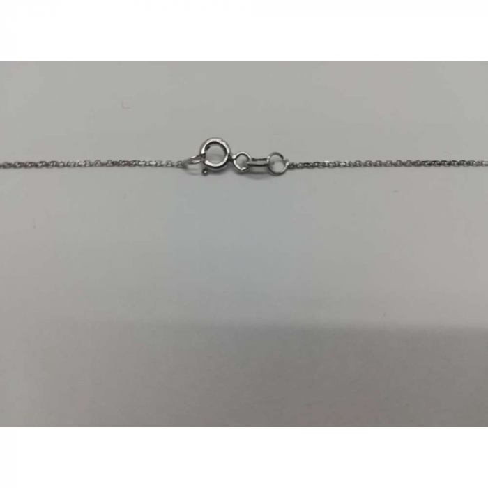 Colier din Argint 925 cu Pandantiv Banut, Rodiat 46 cm [2]