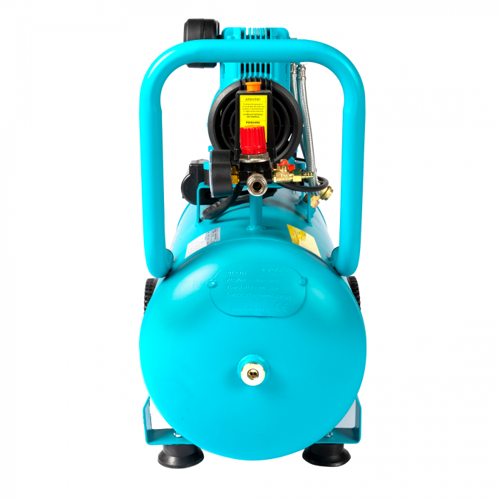 Compresor Detoolz 50L fara ulei, 1680 W, debit 214L/min, 8 bar, 2 prize de aer [16]