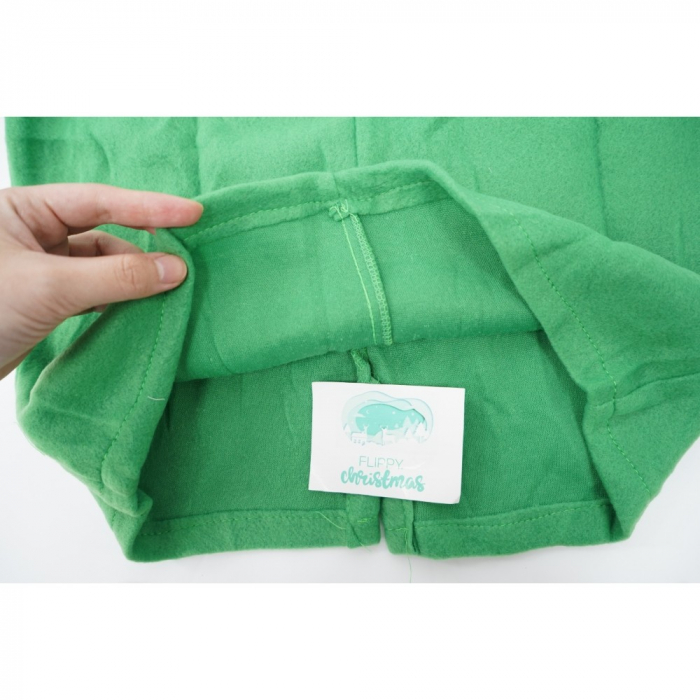 Costum Spiridus, Flippy, Baieti, 4-6 ani, Verde, Poliester [13]