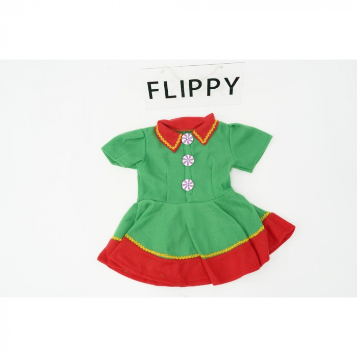 Costum Spiridus, Flippy, Fete, 1-3 ani, Verde, Poliester [2]