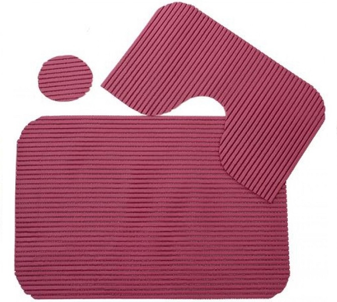 Covor baie Ciprus set 3 buc, multicolor [1]