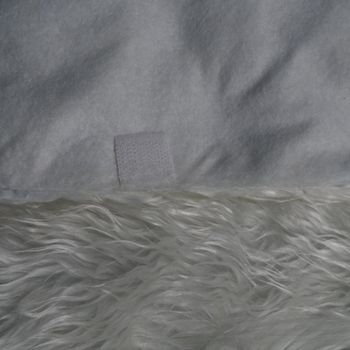 Covor pentru bradul de Craciun White Haipai, diametru 78 cm, blana cu o grosime 2.5-3 cm, alb [4]