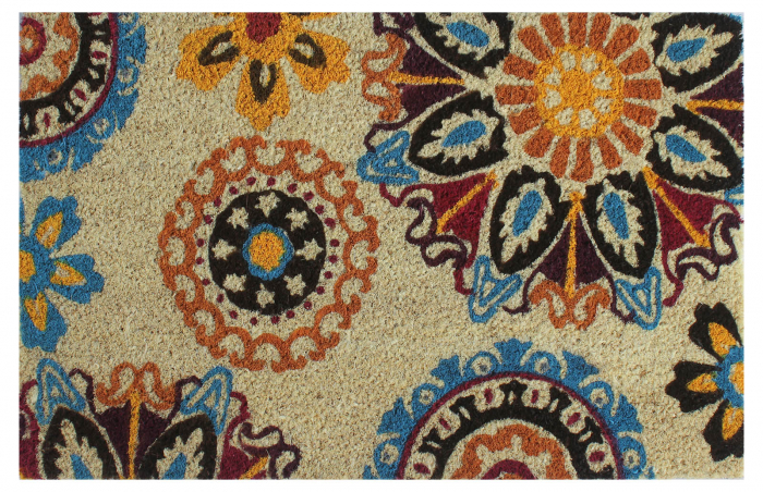 Covoras intrare Common design Flori, 40x60 cm [1]