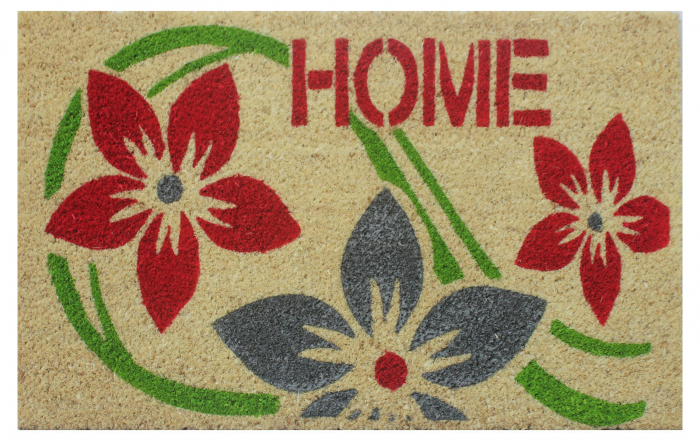 Covoras intrare Flower Power design Home, 40x60 cm [1]