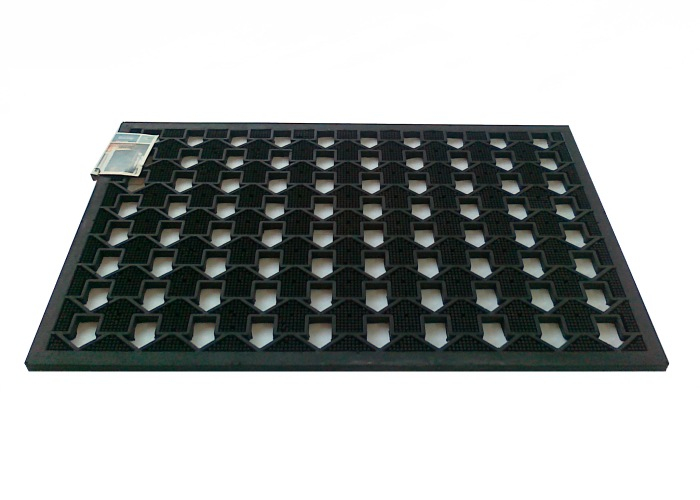 Covoras intrare In Out, negru, 45x75 cm [1]