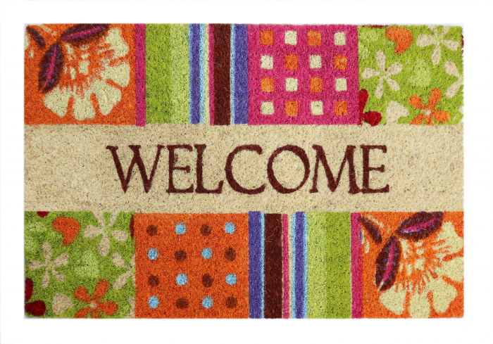 Covoras intrare Koko design Welcome color, 40x60 cm [1]