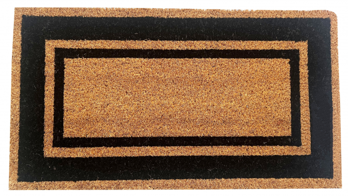 Covoras intrare, negru, 33x60 cm [2]