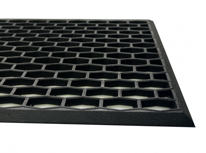 Covoras intrare Tris, negru, 40x70 cm [4]