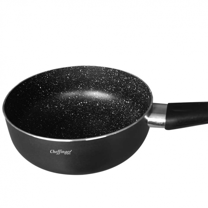 Cratita cu maner CF-SPL20, acoperire din marmura, 20cm [4]