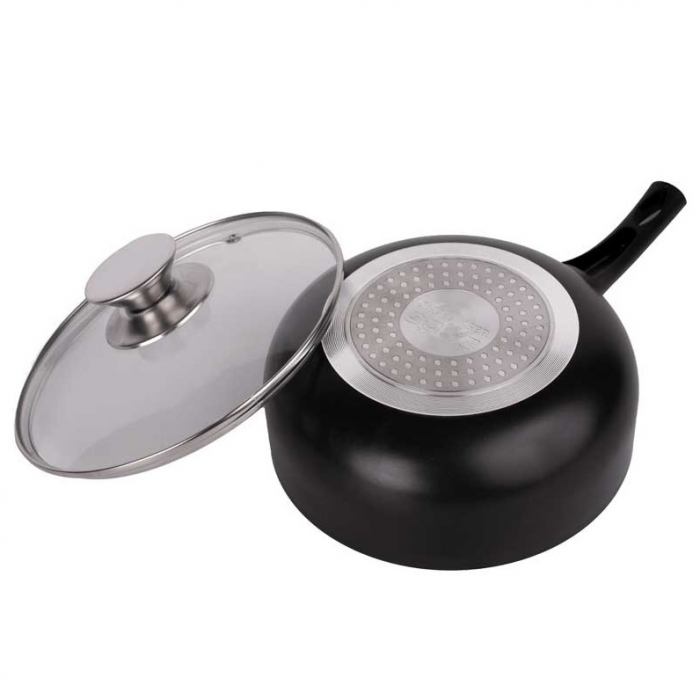 Cratita cu maner CF-SPL20, acoperire din marmura, 20cm [3]