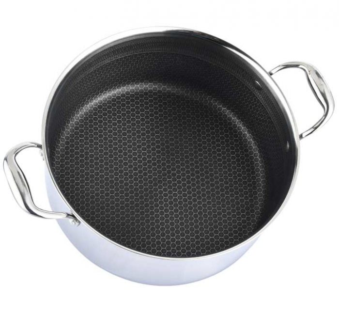 Cratita de inox CF-PNC-28, anti zgarieturi, 28cm, 6L [2]