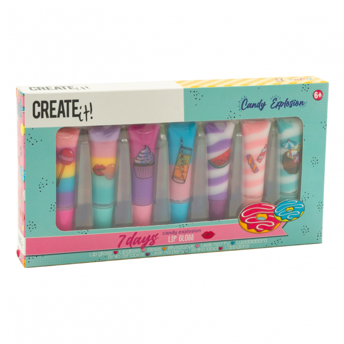 Create it! Set 7 luciuri de buze Candy [1]